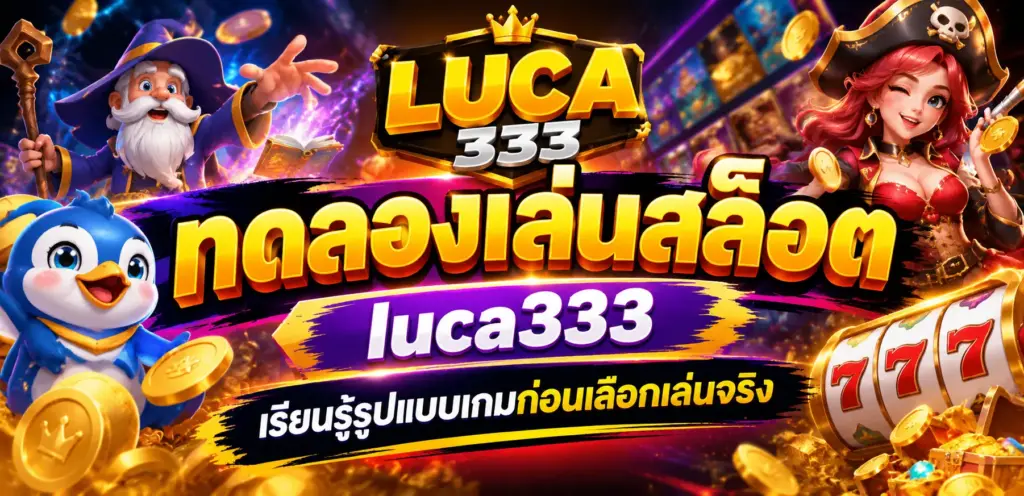 ทดลองเล่นสล็อต เรียนรู้รูปแบบเกมก่อนเลือกเล่นจริง